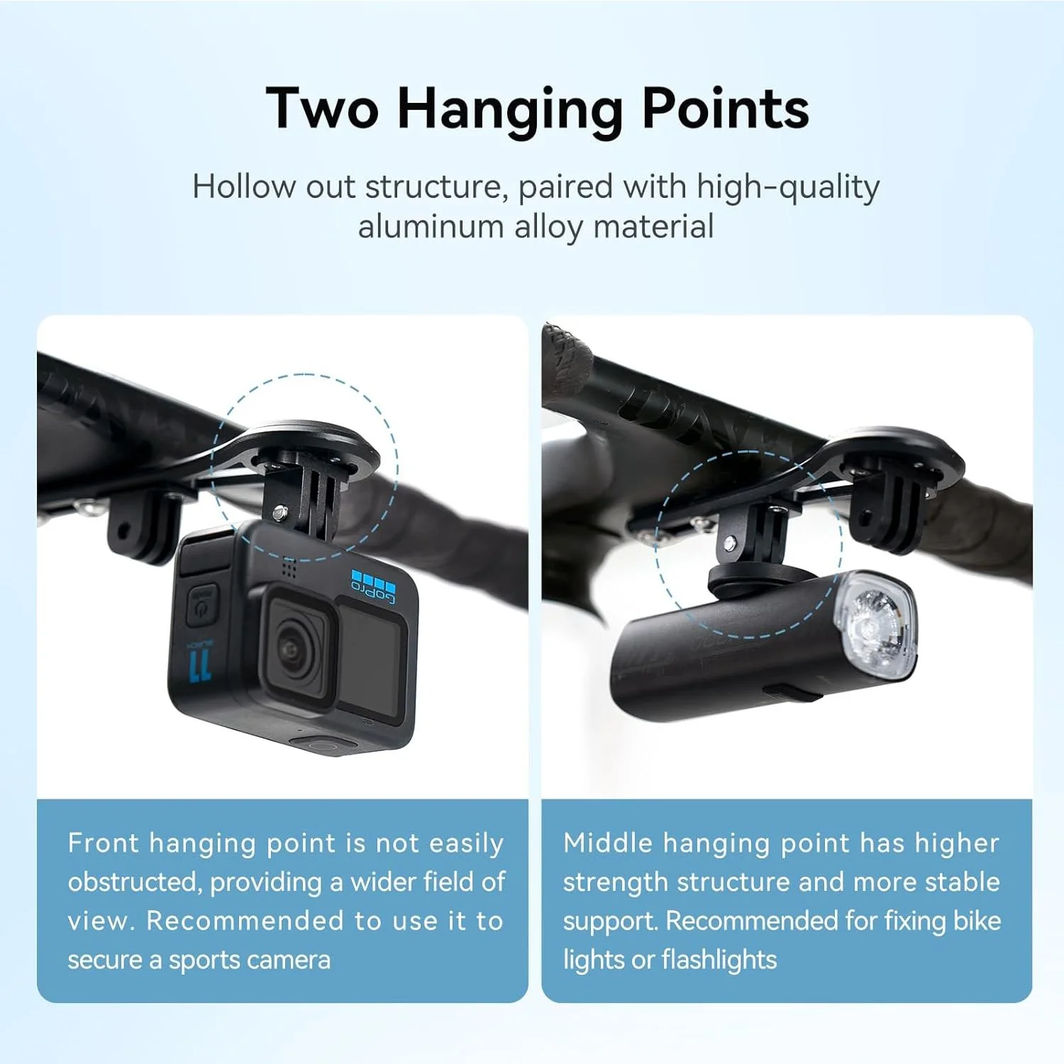 Cycplus Z3 Integreret Aero mount - Image 2