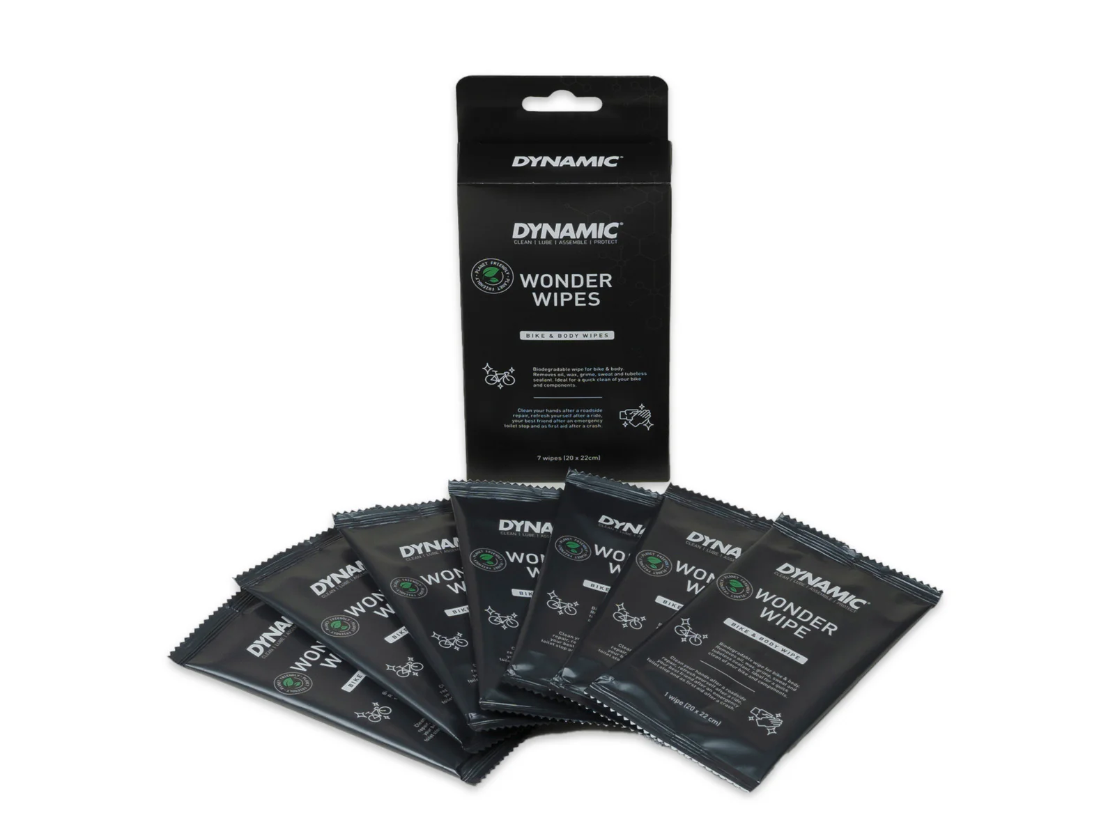 Dynamic Wonder Wipes Cleaning Wipes 7pcs, 20x22cm