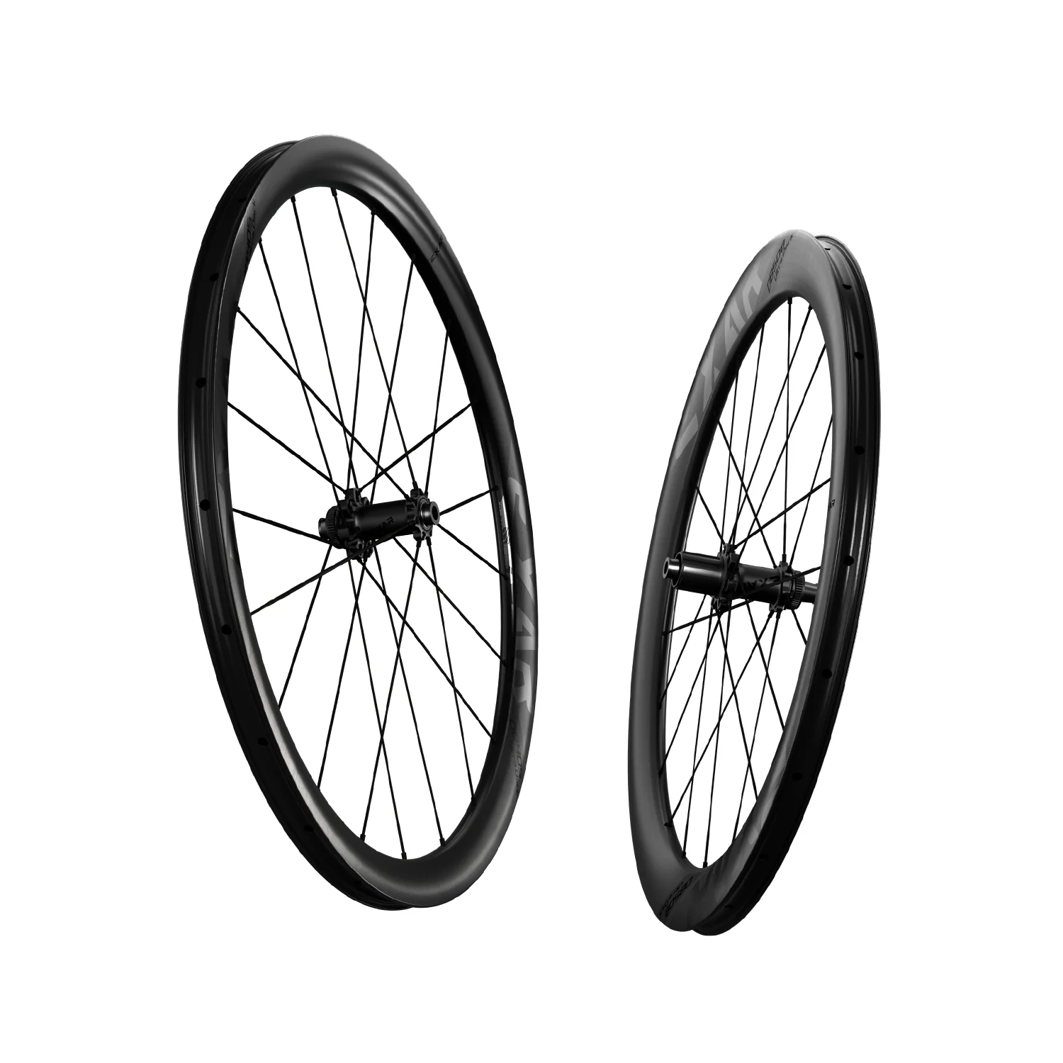 Magene EXAR Carbon Fiber Wheelset UltraDark Series - Image 2