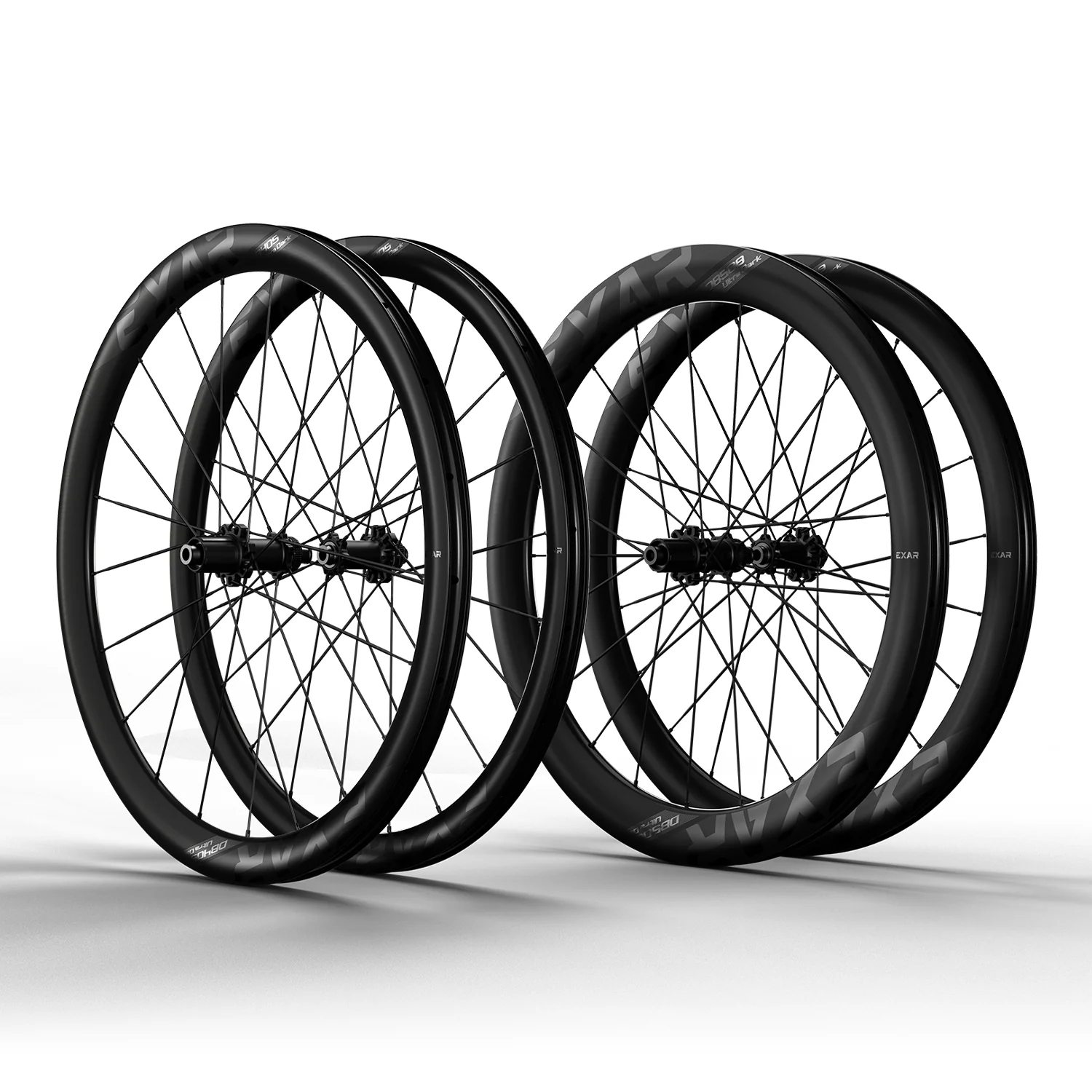Magene EXAR Carbon Fiber Wheelset UltraDark Series - Image 3