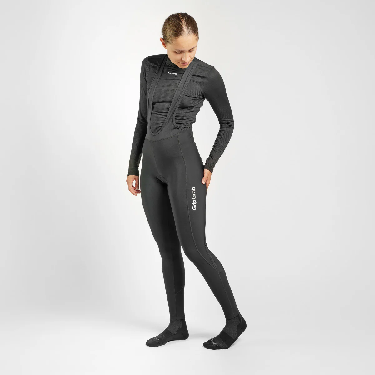 GripGrab RIDE Thermo bibtights til damer - Image 2
