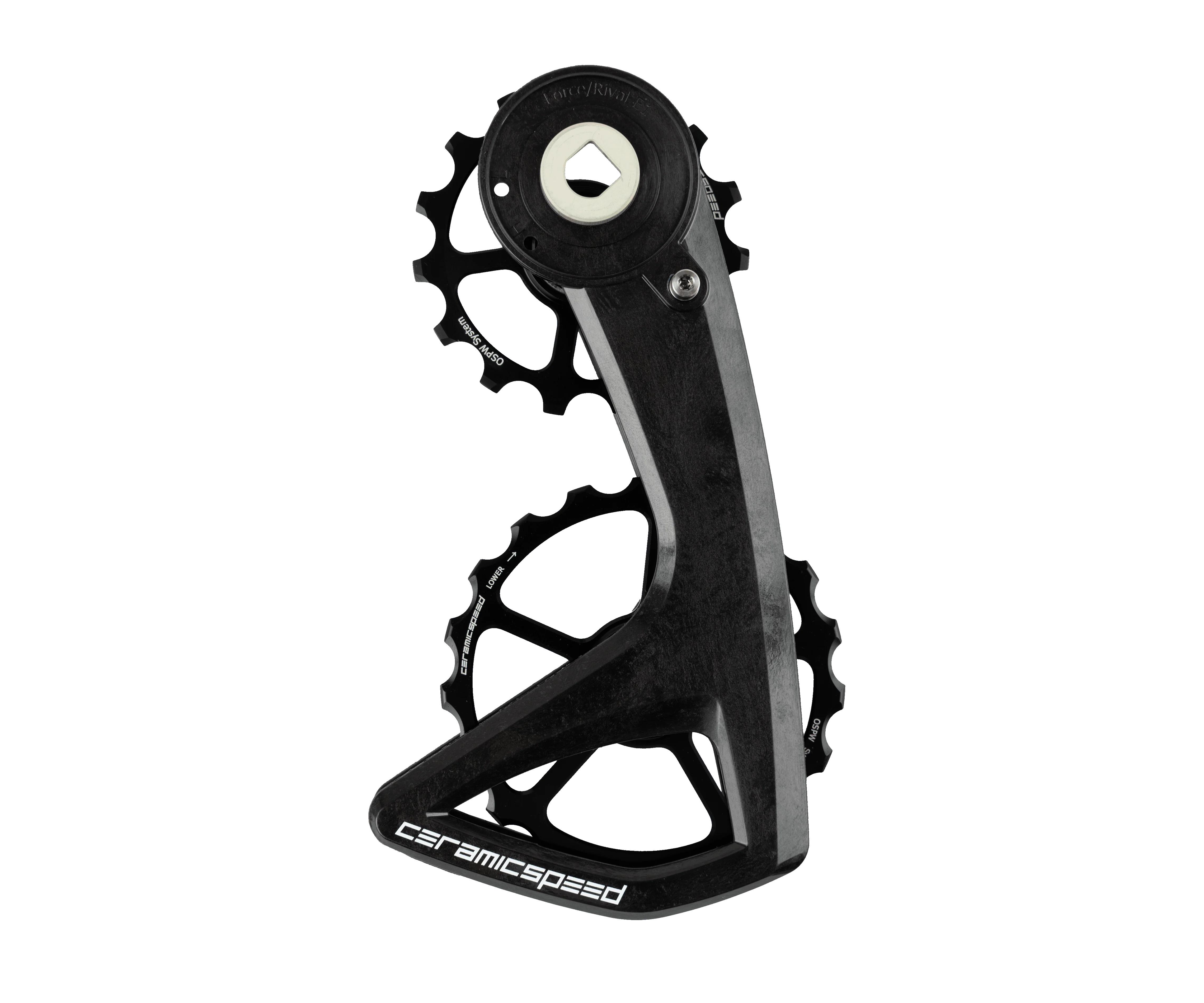 OSPW RS 5-Spoke for SRAM Force E1/Rival E1 Black