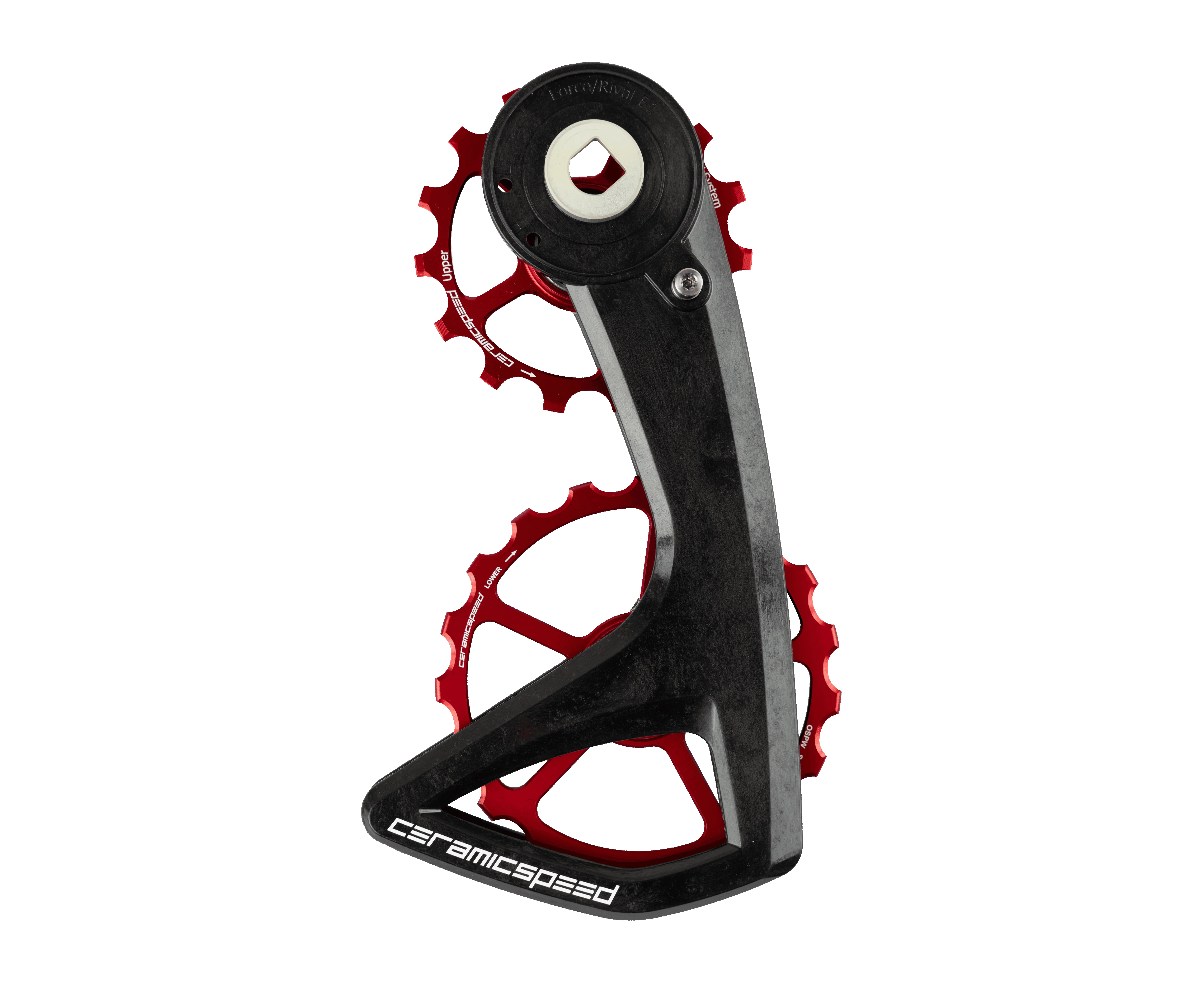 OSPW RS 5-Spoke for SRAM Force E1/Rival E1 Black - Image 3