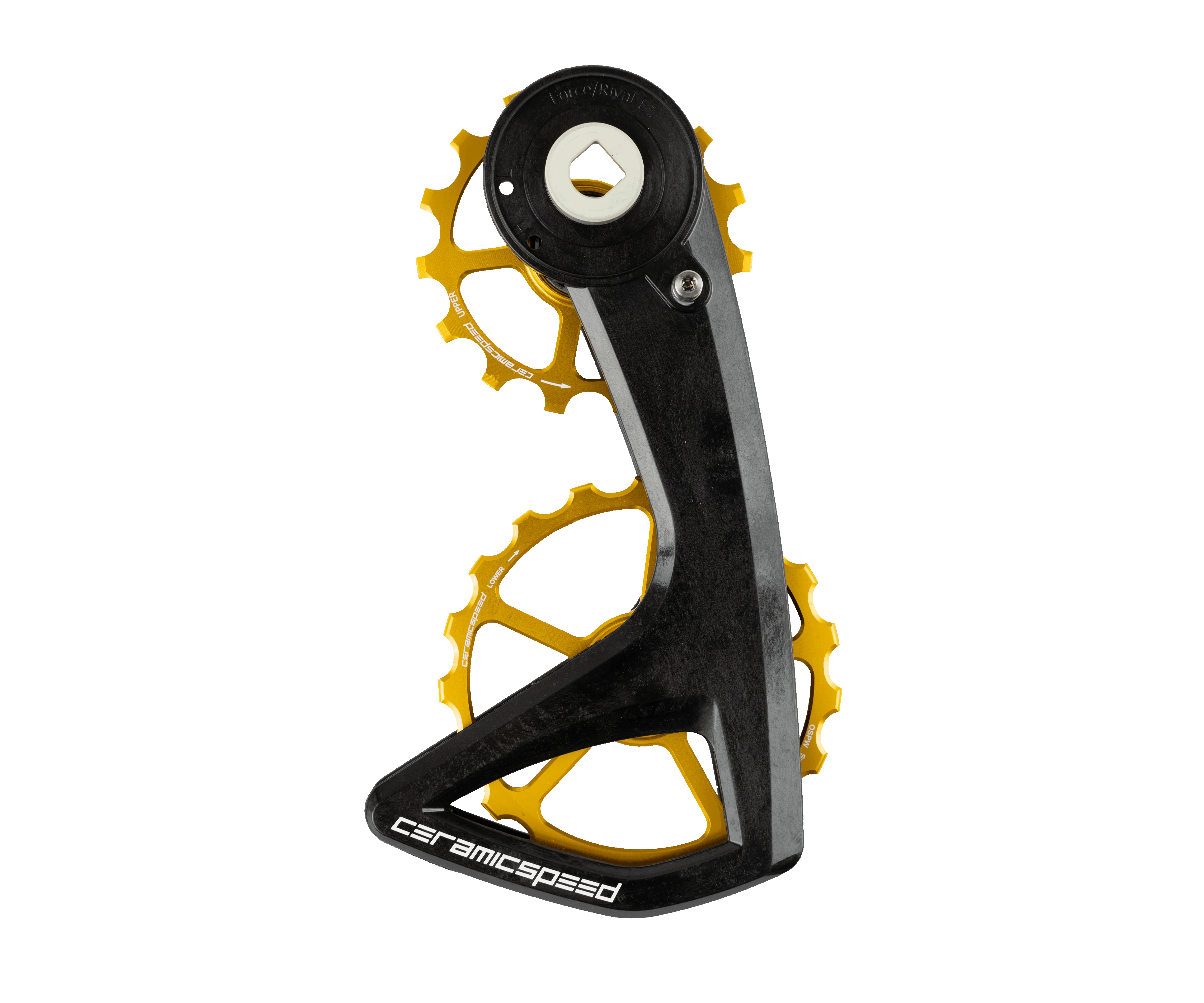 OSPW RS 5-Spoke for SRAM Force E1/Rival E1 Black - Image 4