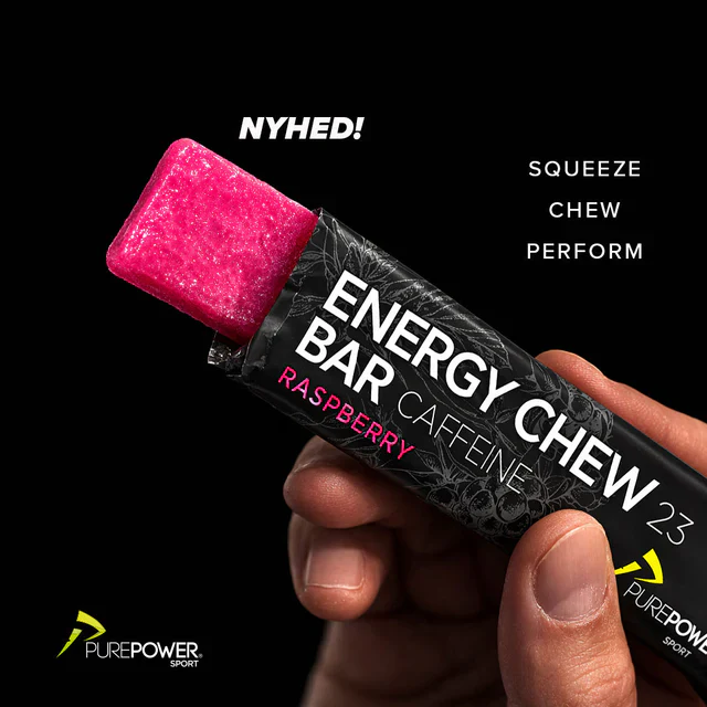 Purepower Energy Chew Bar Koffein Raspberry - Image 2