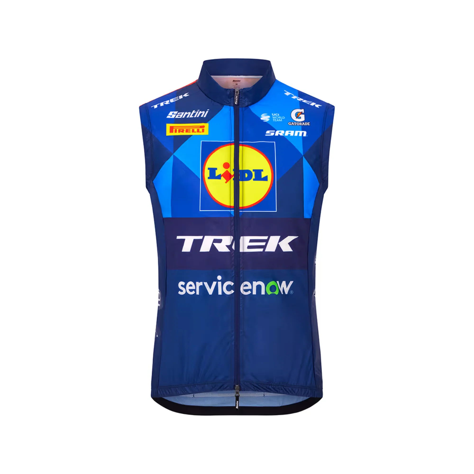 Santini Lidl-Trek Replica Race vindvest