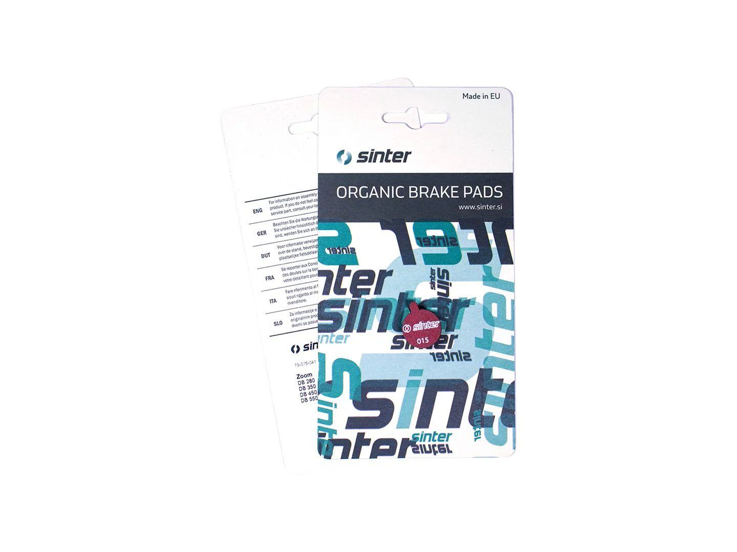 Sinter Zoom Type Standard Disc Brake Pads - Image 3