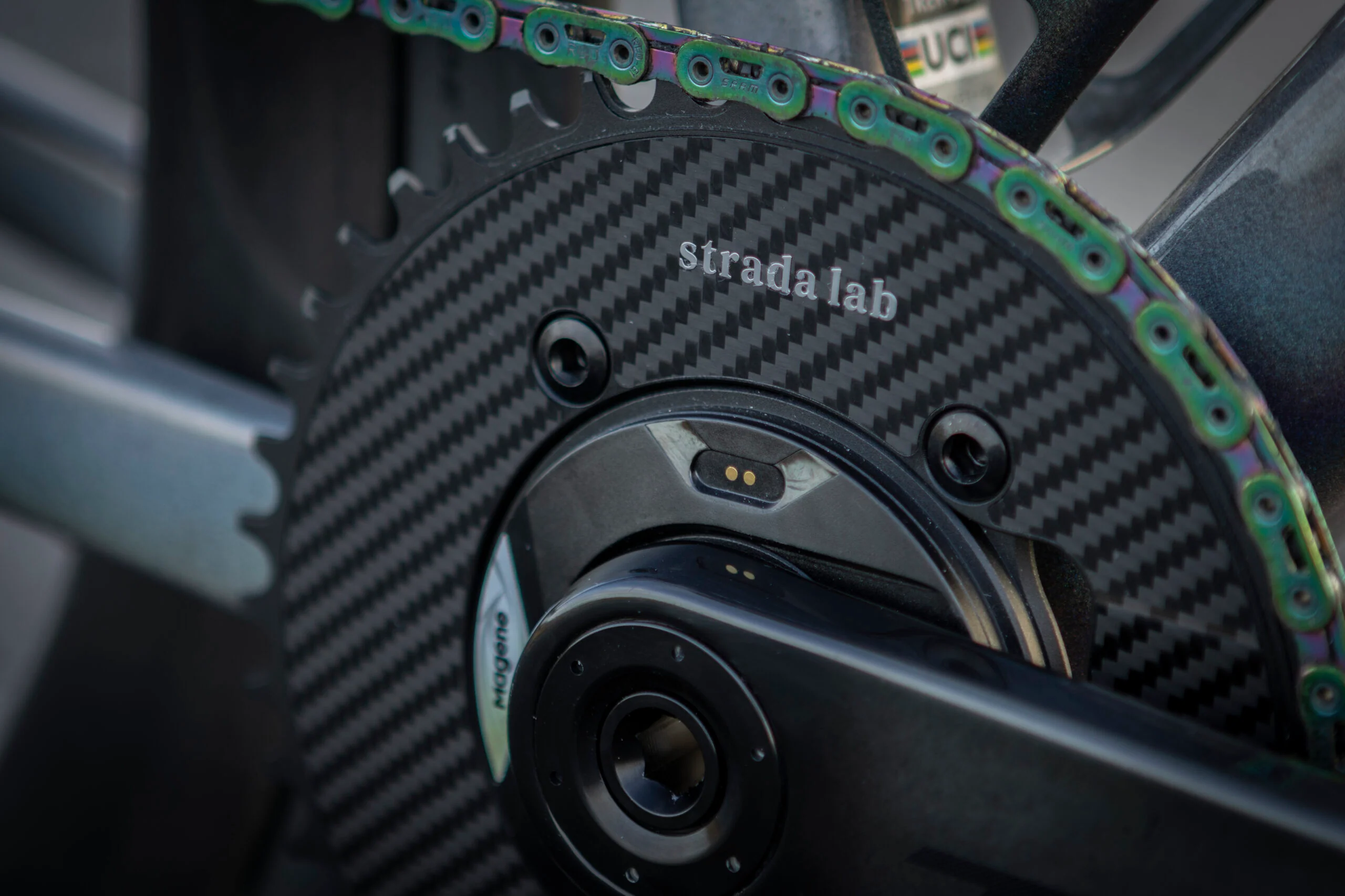 Strada Lab 1x Single Carbon Chainring - Image 4